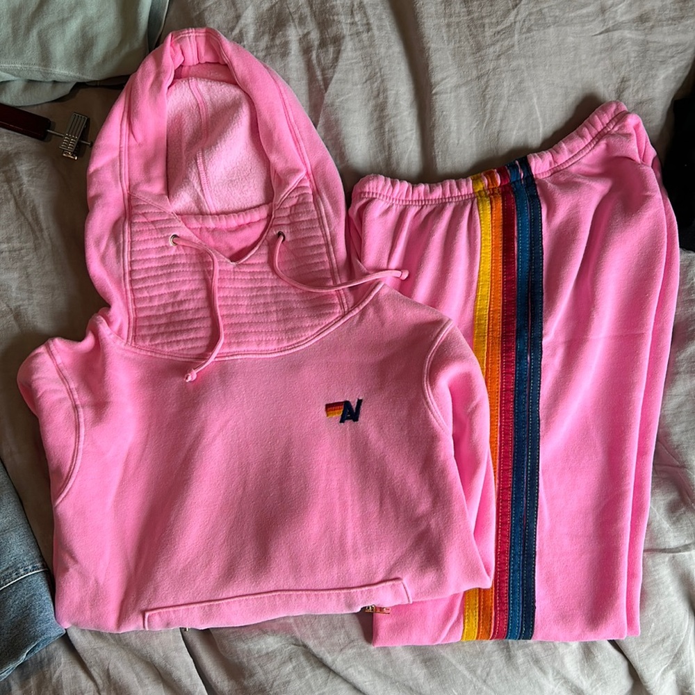 Aviator Nation Hot Pink Set